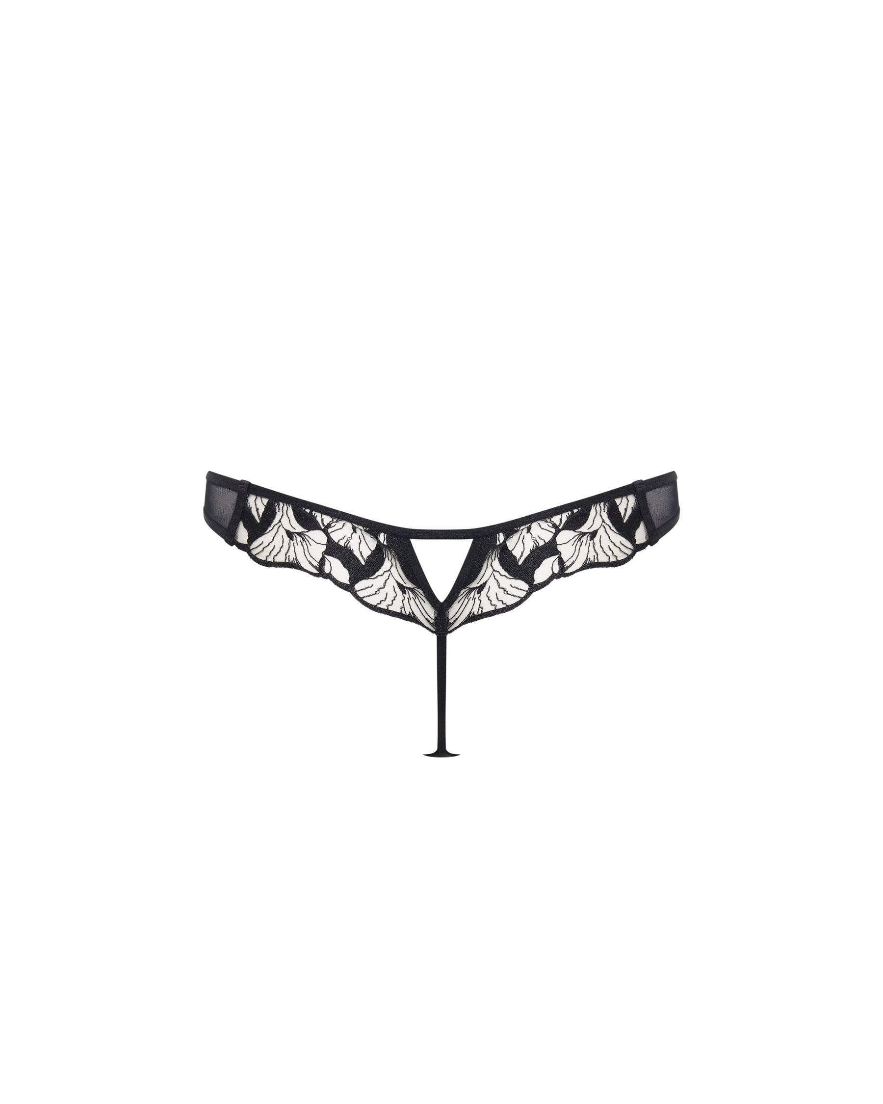 Kalmia ECO Thong Black/Sheer