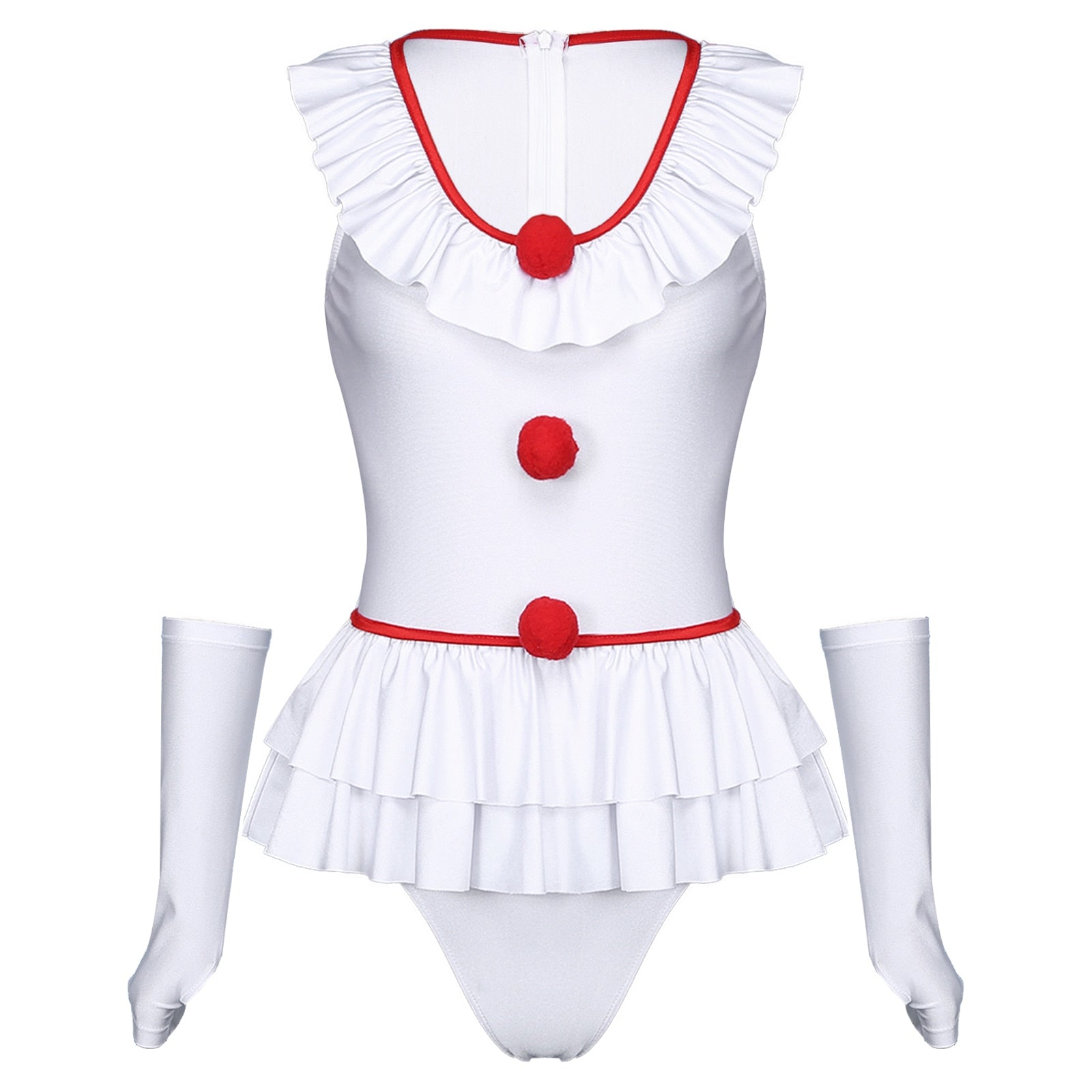 Free Shipping For Sexy Clown Halloween Costume