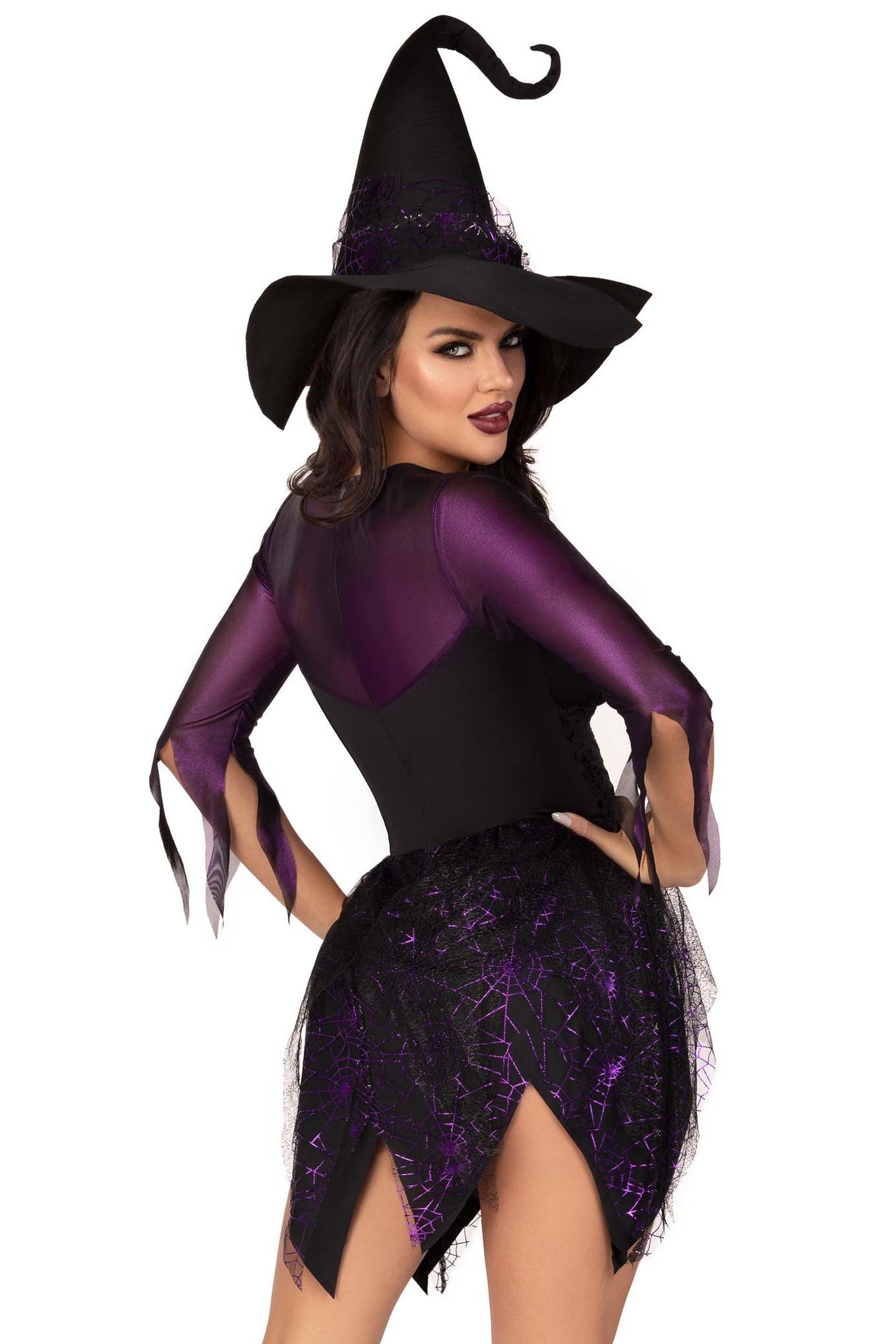 Free Shipping For 2 Piece Mystical Witch Dress Costume Set