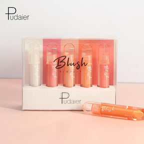 9-Color Liquid Blush Set - Lightweight, Natural, Glow-Boosting