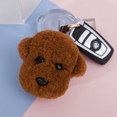 Cute Wool Puppy Keychain - Phone & Bag Charm