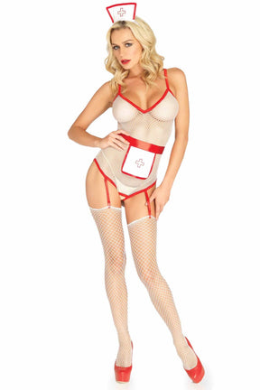 Free Shipping For 3 Piece Nurse Costume Set