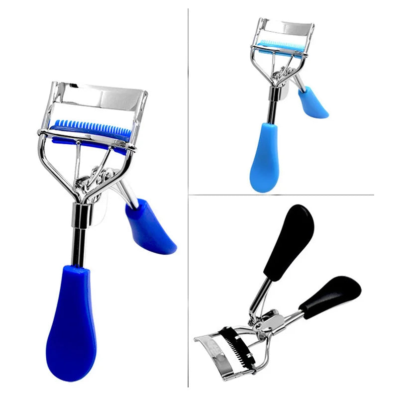 Eyelash Curler With Comb Stainless Steel Eyelash Curler Cosmetic Professional Beauty Makeup Tools