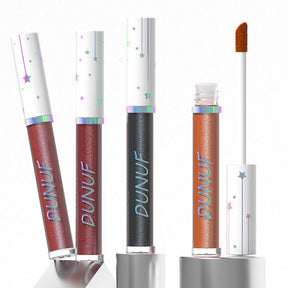 12-Color Shimmer Long-Lasting Waterproof Lip Gloss