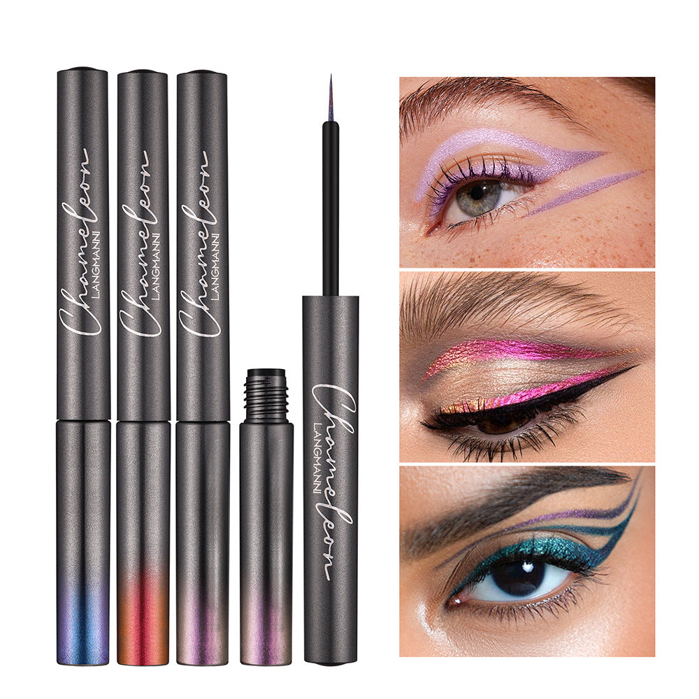 6-Color Glitter Liquid Eyeliner Set