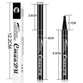 4-Tip Brow Pencil for Precise Brows