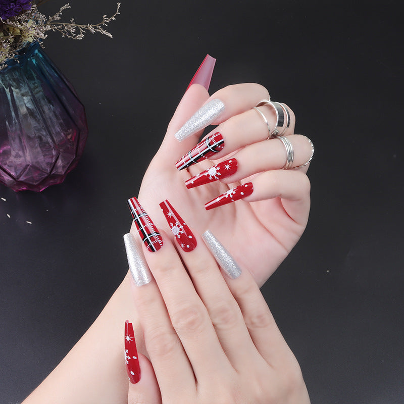 Removable Nail Extensions, Elegant Ballet Style