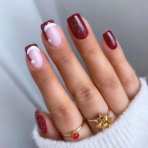 Christmas Press-On Nail Tips