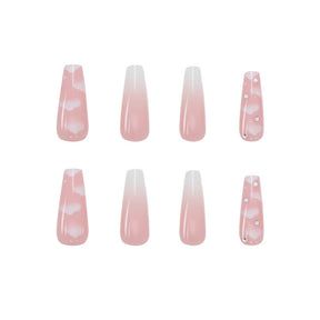 Detachable Long Ballet Nails, Ready-to-Wear Nail Tips