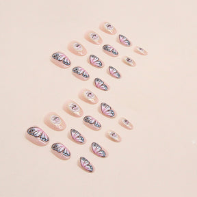 Oval Nails, Halloween Totem Mystery Eyes Design