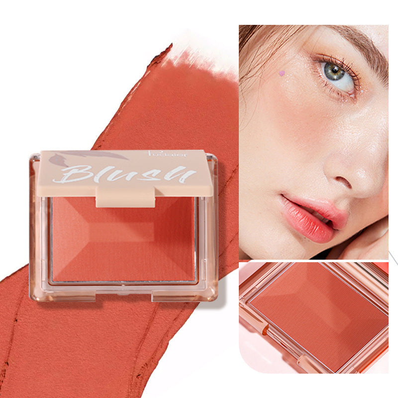 Pudaier Matte Single-Color Blush - Long-Lasting, Natural