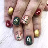 Christmas Nail Decals - Festive and Stylish