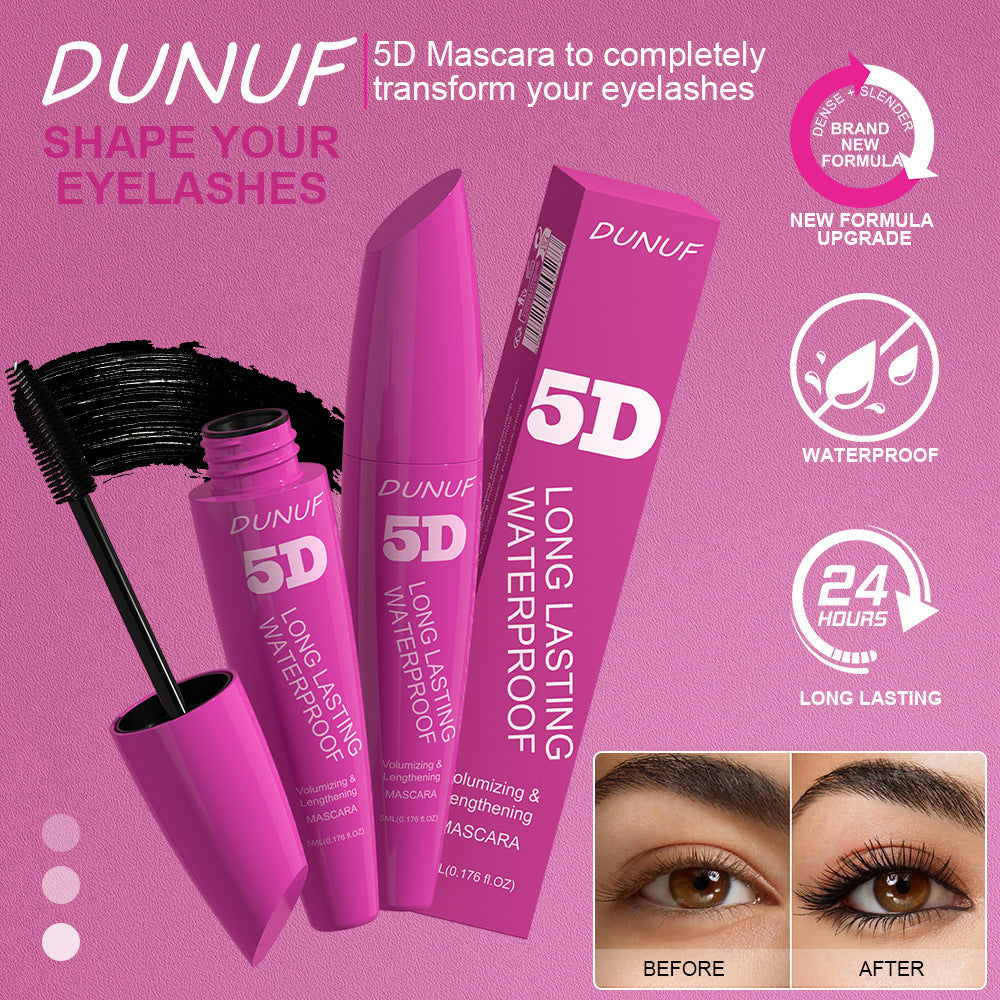 5D Long-Lasting Waterproof Volumizing Mascara