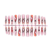 Ultra Long Halloween Detachable Nails with Spiders and Ghosts