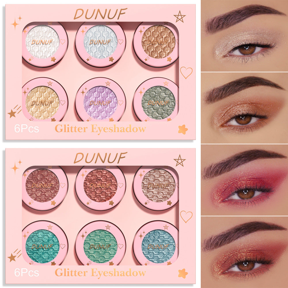 6-Color Muddy Eyeshadow Palette