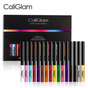 16-Color Liquid Eyeliner Set - Smudge-Proof