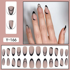 Short INS Style Nail Tips for Chic Manicures