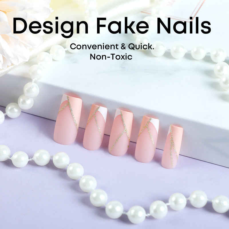 Mid-Length French Nails - Simple and Luxe