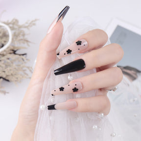 Removable Nail Extensions, Elegant Ballet Style