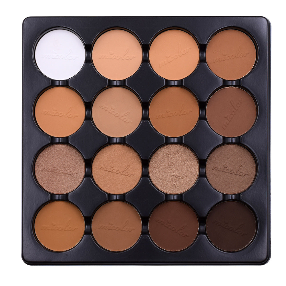 16-Color Face Contour Palette - Long-Lasting