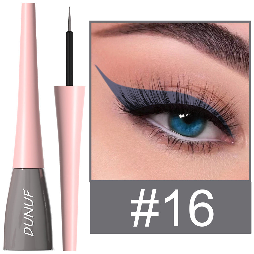 18-Color Long-Lasting Waterproof Liquid Eyeliner Pen