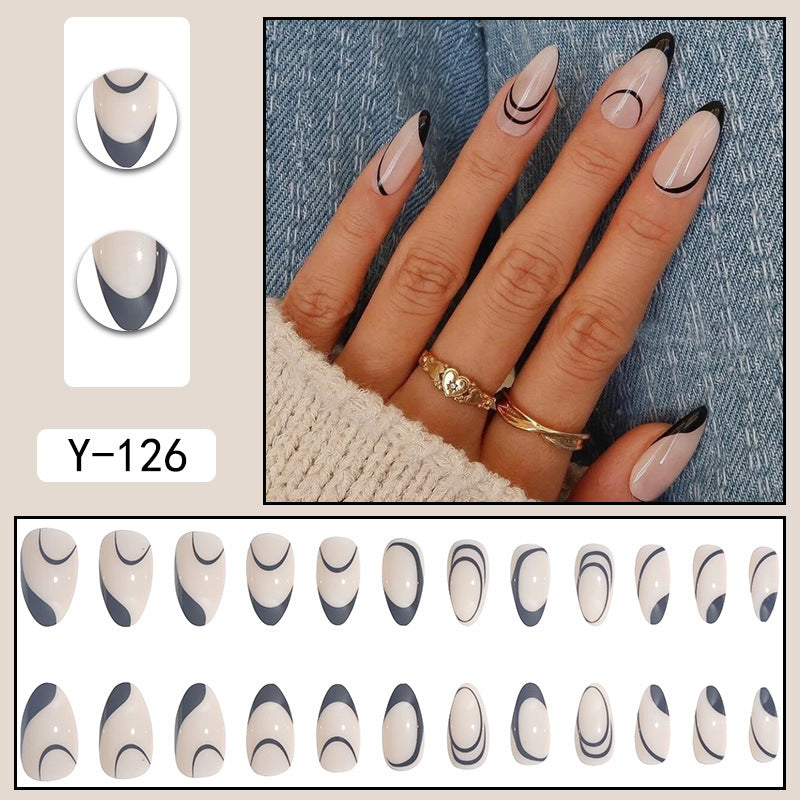 Short INS Style Nail Tips for Chic Manicures