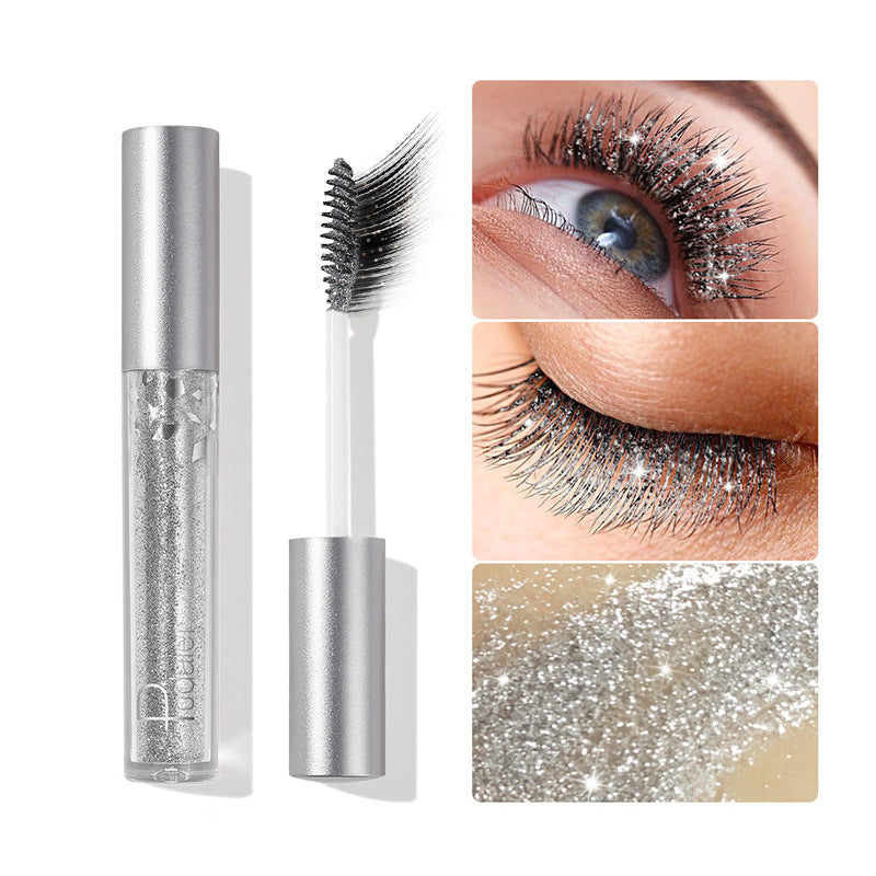 Sparkling Glitter Mascara - Shimmering Diamond Effect for Eyes