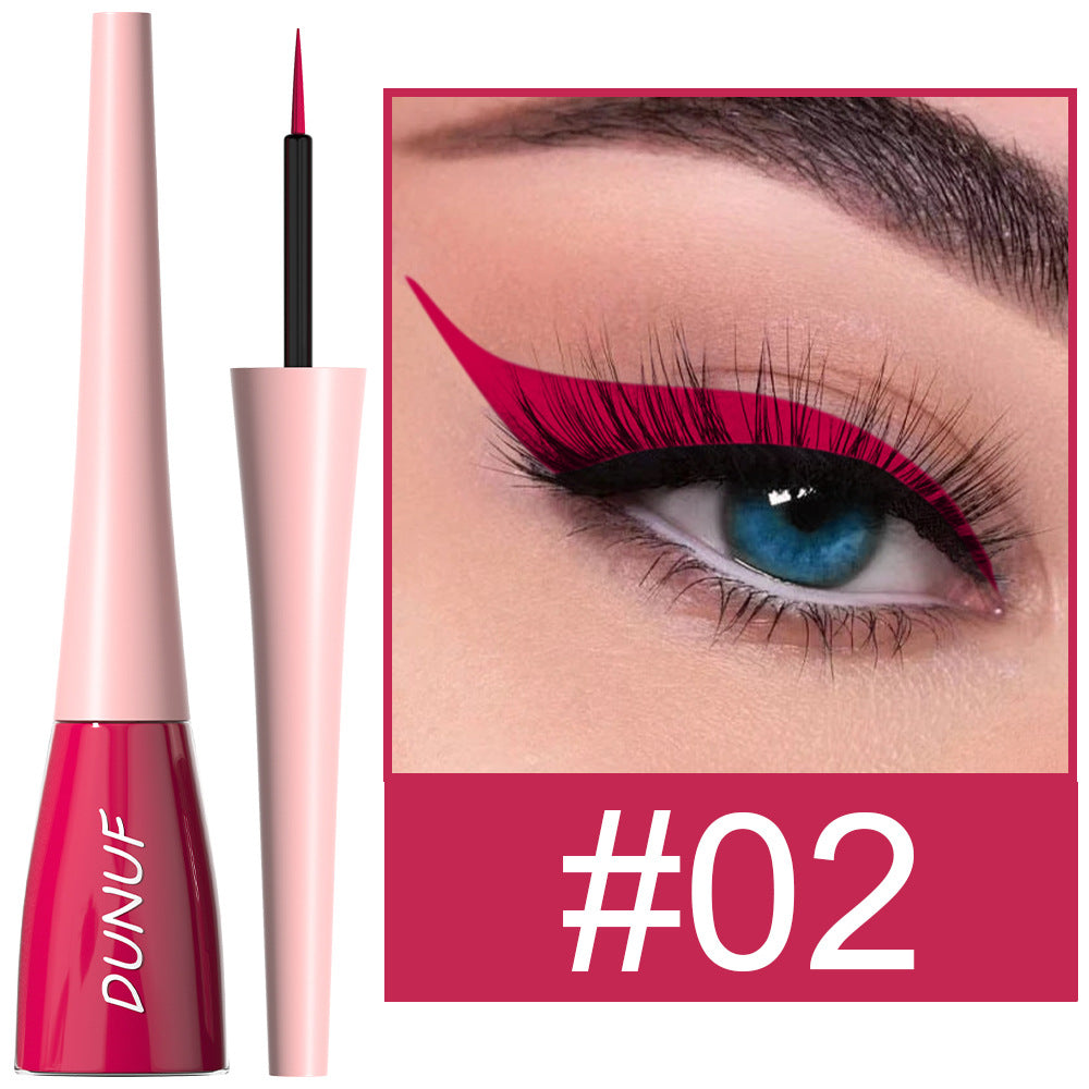 18-Color Long-Lasting Waterproof Liquid Eyeliner Pen