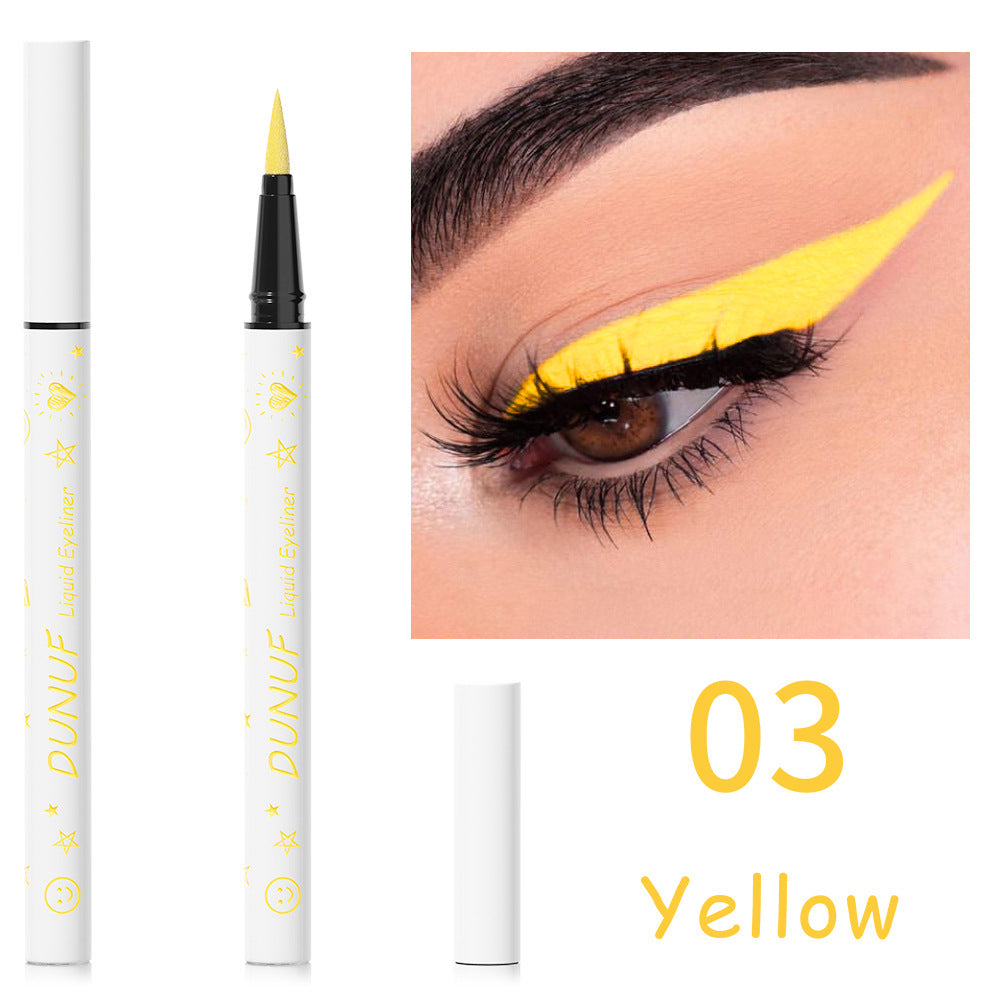 12-Color Long-Lasting Waterproof Liquid Eyeliner