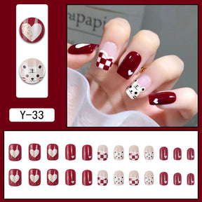 Adorable Tiger Print Nail Wraps for Girls