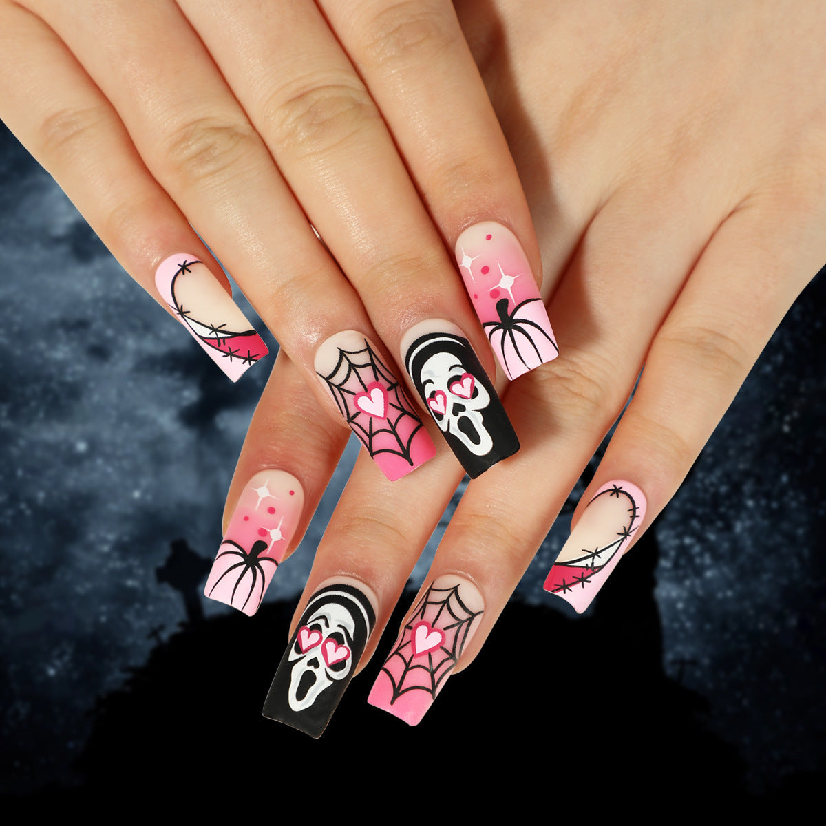 Popular Halloween and Christmas Nail Tips