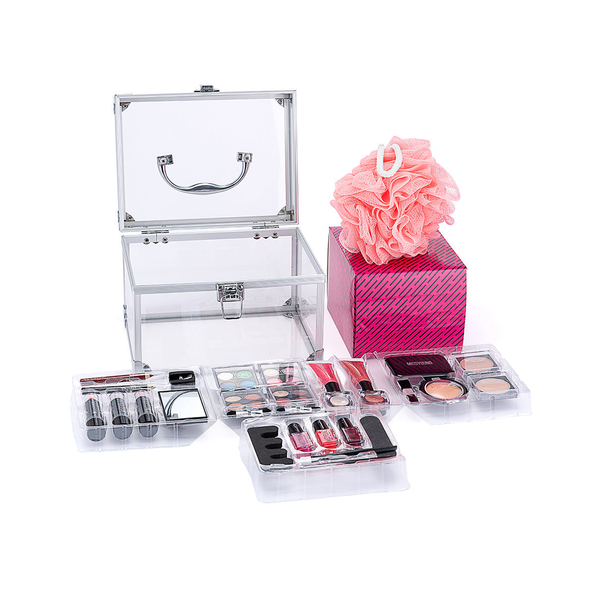 Best-Selling Cosmetics Set with Acrylic Makeup Box