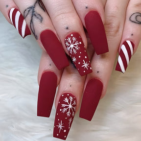 Christmas Press-On Nail Tips