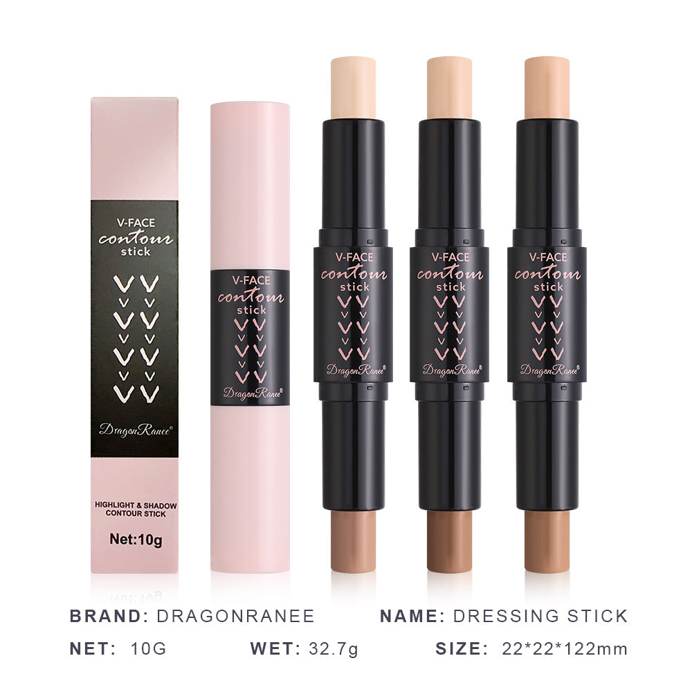 Dual-Ended Matte Contour and Highlight Stick