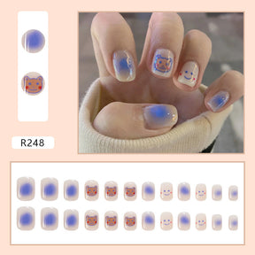 Chic Fall Nails: Reusable Ballet Nail Wraps for Instant Glamour