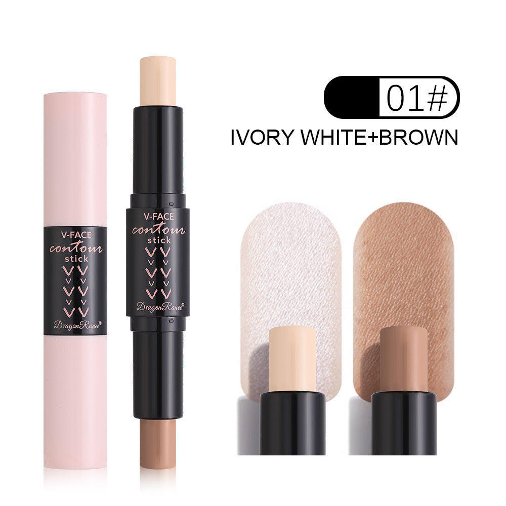 Dual-Ended Matte Contour and Highlight Stick