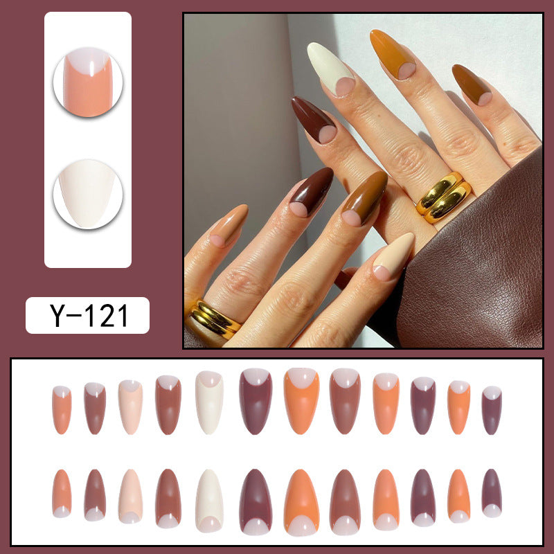 Short INS Style Nail Tips for Chic Manicures