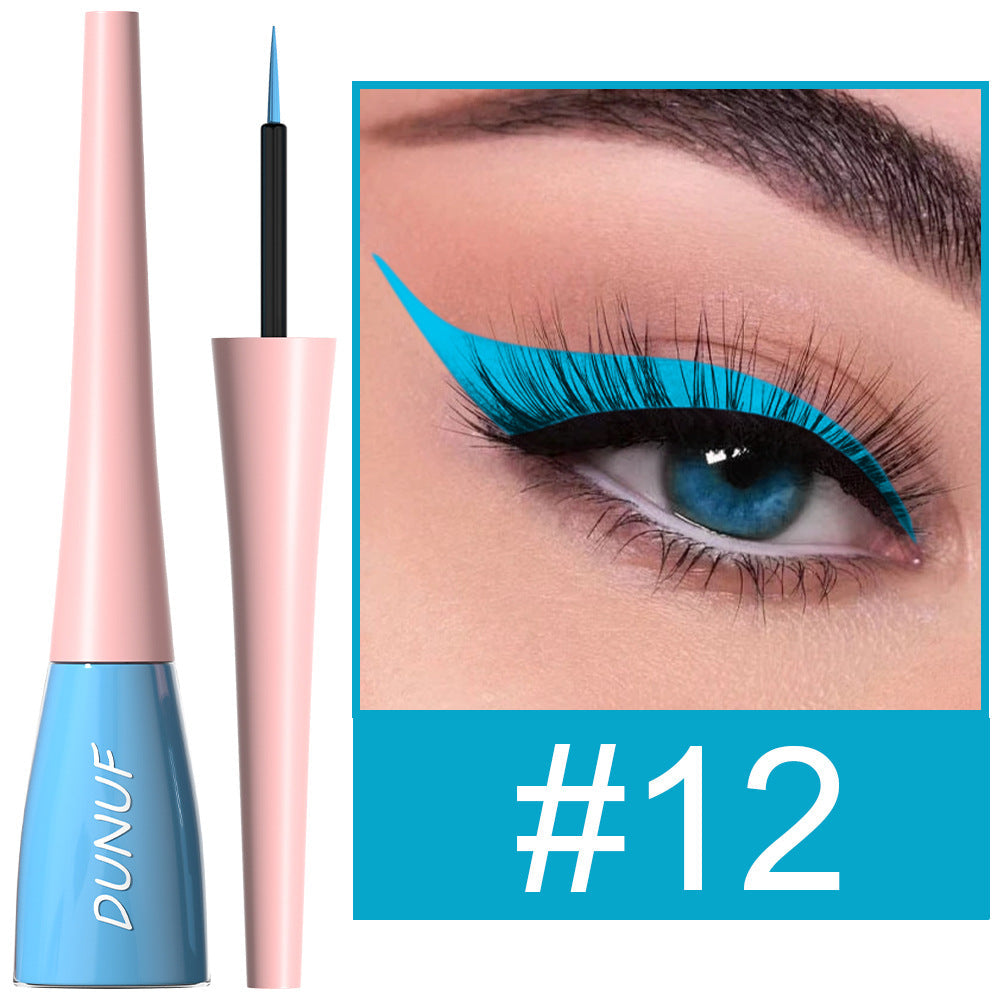 18-Color Long-Lasting Waterproof Liquid Eyeliner Pen