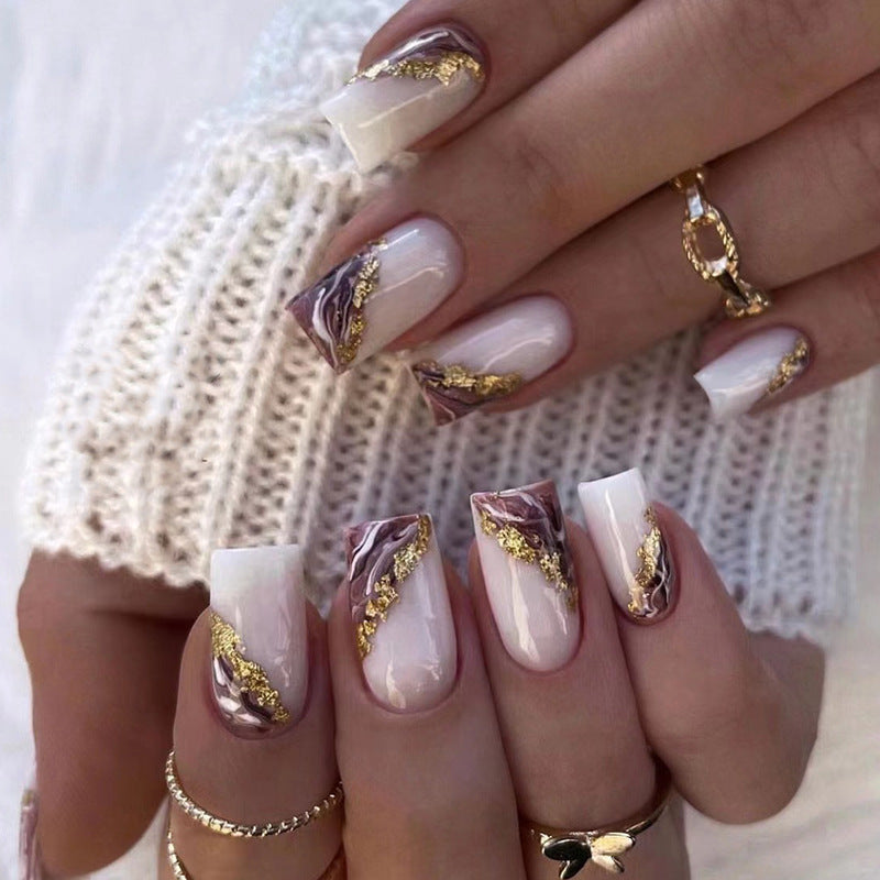 Ombre Long Nail Tips