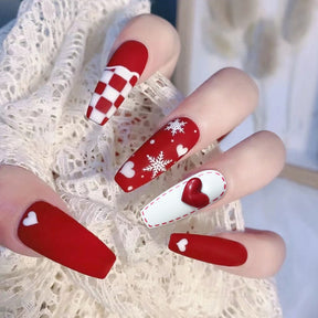 Christmas Press-On Nail Tips