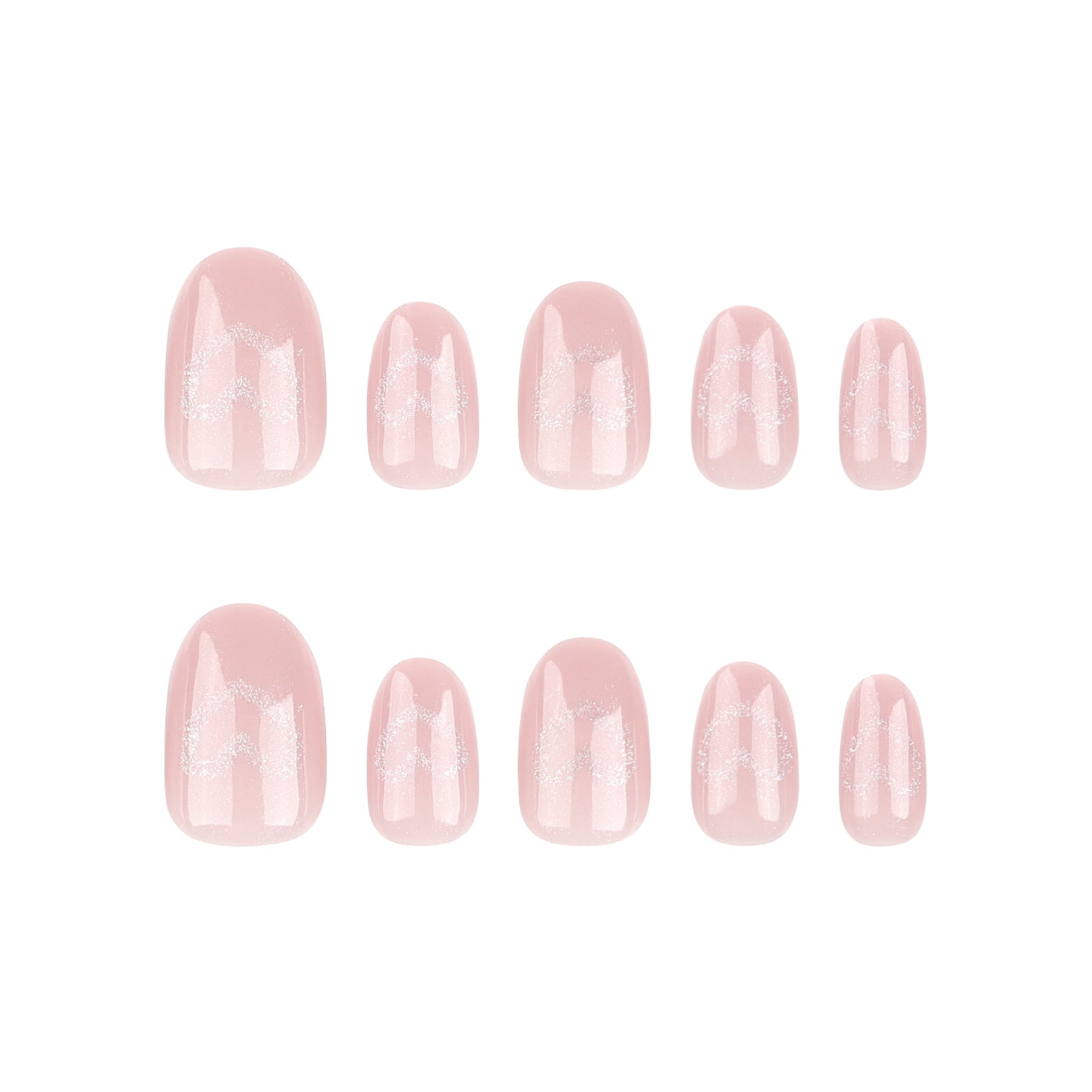 Adorable Cat Eye Nail Art Stickers, Trendy Pink