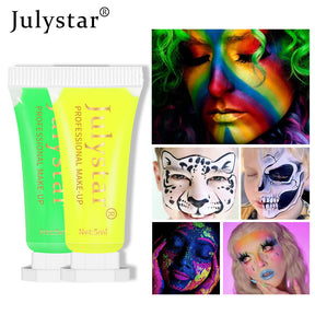 Water-Soluble Fluorescent Face and Body Paint