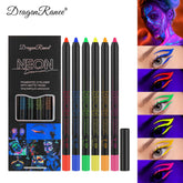 6-Pack Fluorescent Eye and Face Paint Pens