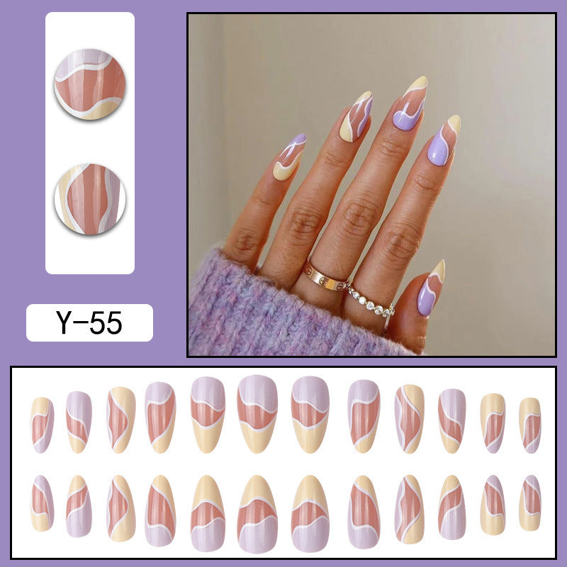 Elegant Minimalist Nail Art Strips for Quick Beauty