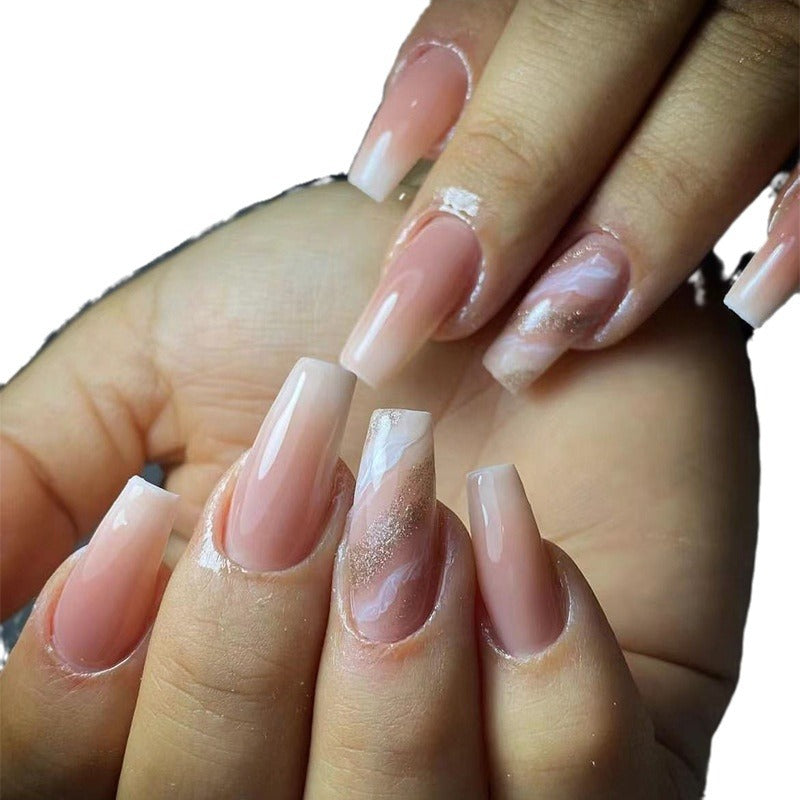 Short INS Style Nail Tips for Chic Manicures