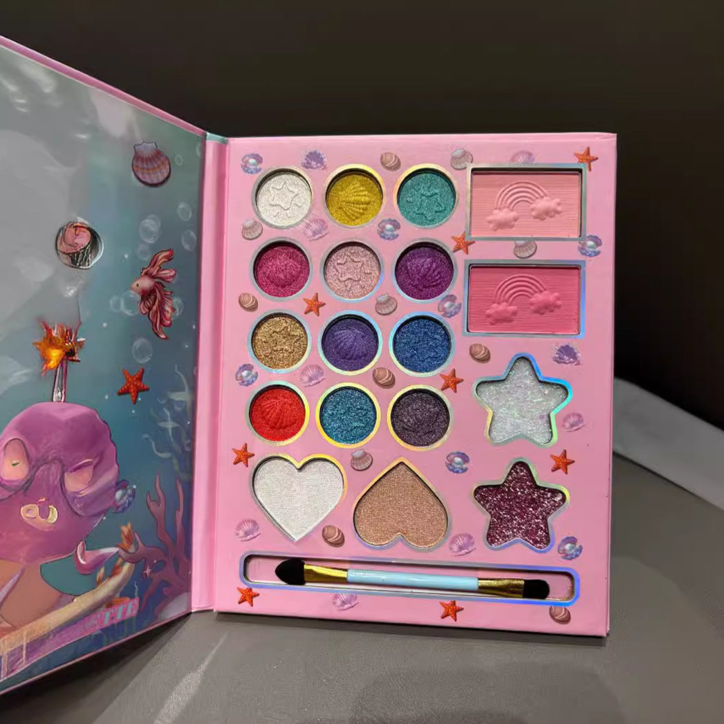 Best-Selling Mermaid Princess Eyeshadow Palette - Matte & Shimmer