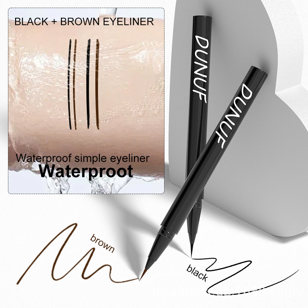 2-Color Long-Lasting Liquid Eyeliner Pen