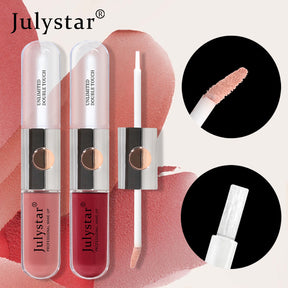 Easy-to-Apply Double-Ended Mirror Lip Gloss