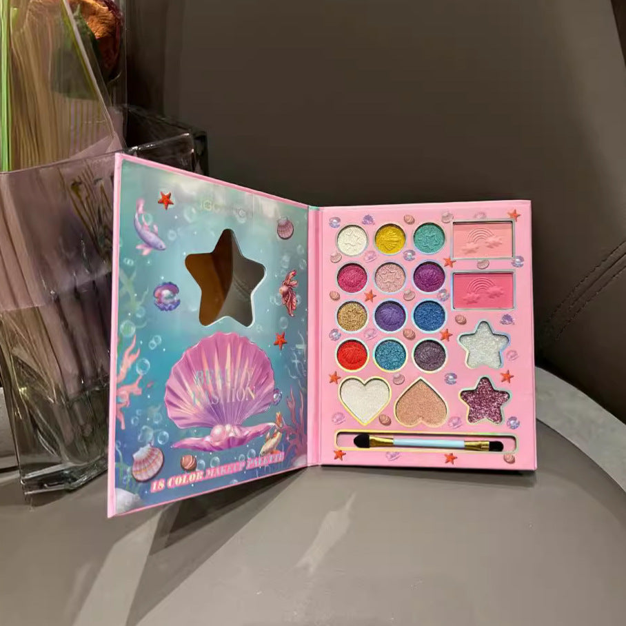 Best-Selling Mermaid Princess Eyeshadow Palette - Matte & Shimmer