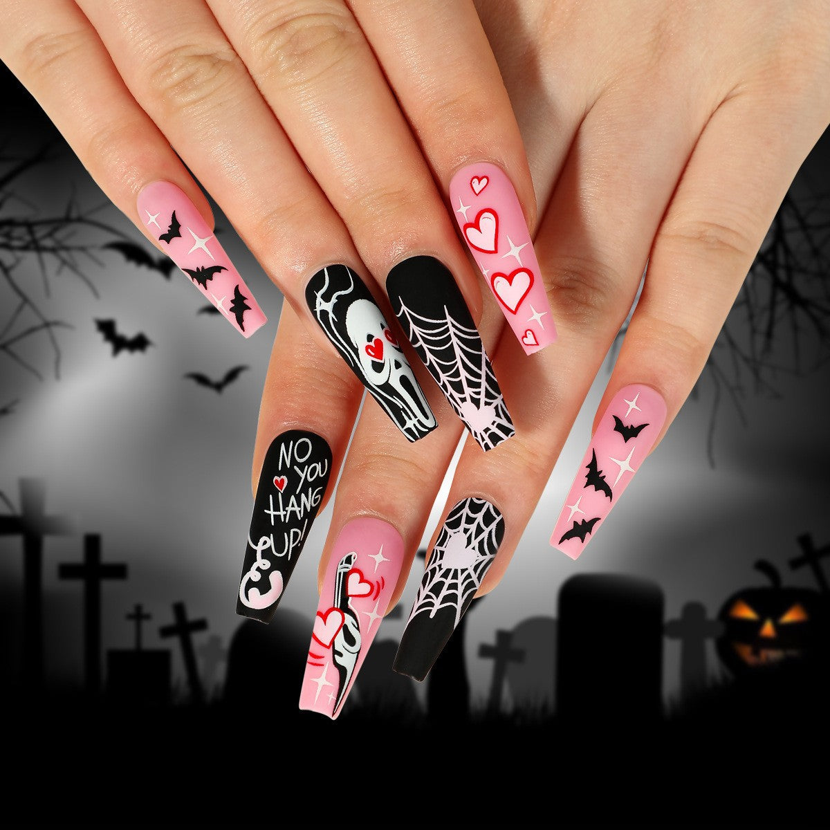 Popular Halloween and Christmas Nail Tips